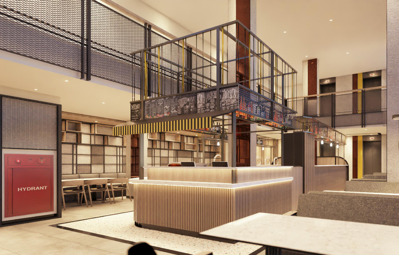 Public Area, Beezie Hotel, Palembang