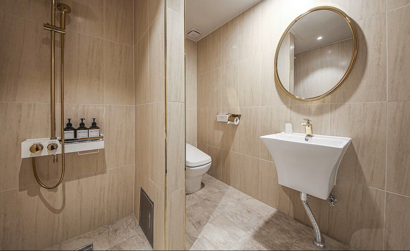 Bathroom 4, Hotel Brown Dot Chungju City Hall, Cheongju