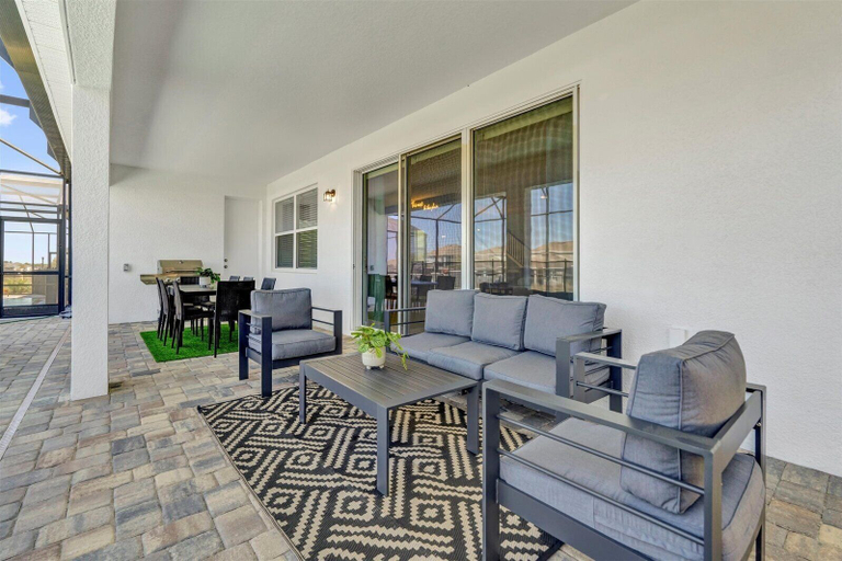 Terrace/patio, Luxury Family Retreat 9 BE Pool & More, Osceola