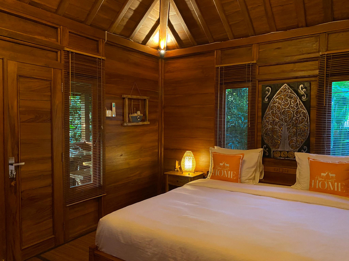 Bedroom 2, Sunset Joglo Pool Villa, Denpasar