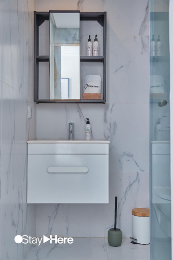 Bathroom, StayHere Casablanca - Palmier City Living, Casablanca