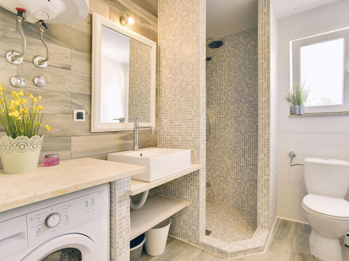 Bathroom, Boutique Villa in Peroj with garden, Vodnjan