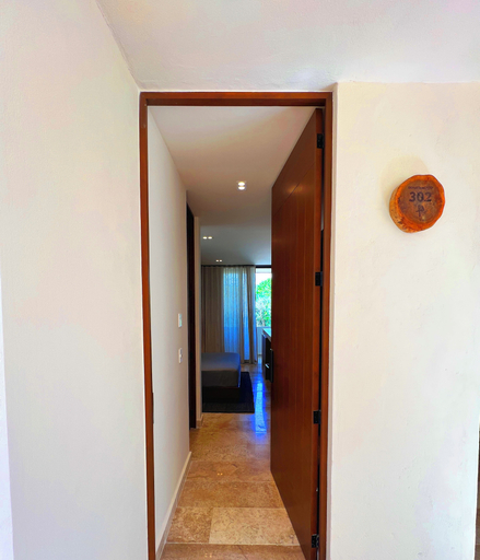 Interior entrance