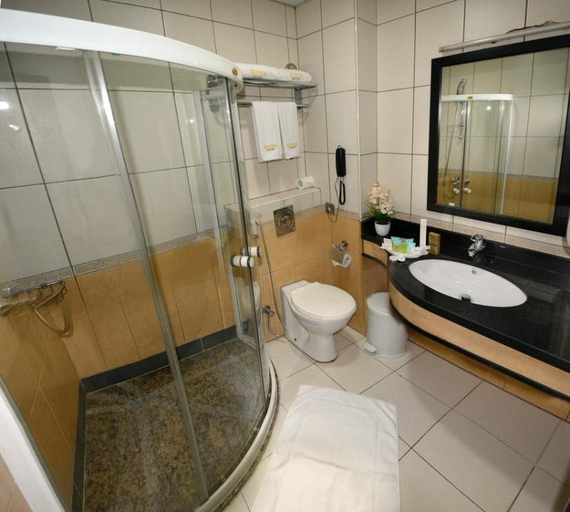 Bathroom, Eureka Hotel, Dubai