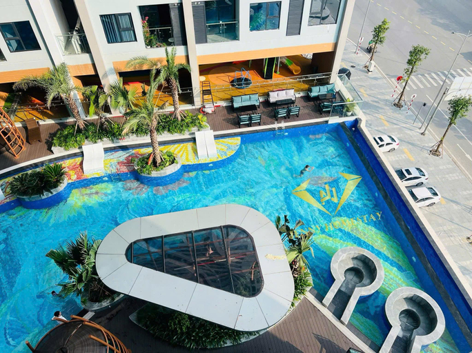 Swimming pool [outdoor] 5, Pi & Pu Apartment - Hoang Huy Commerce, Lê Chân