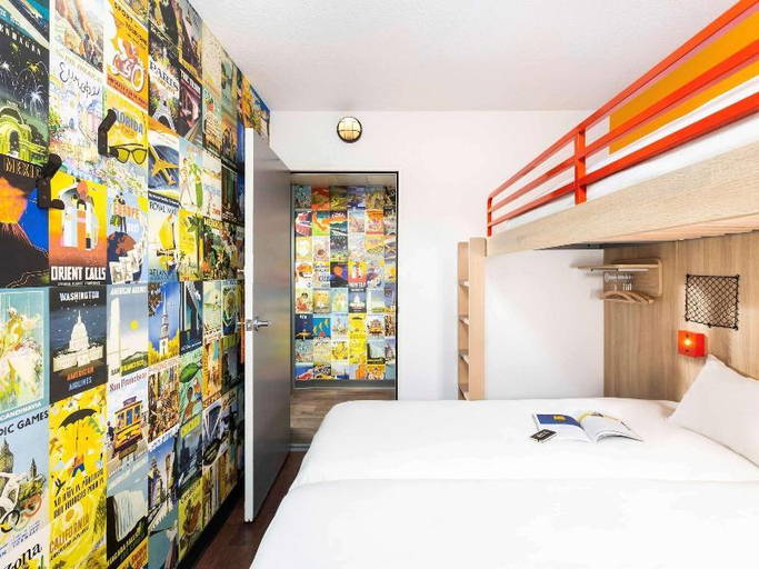 Bedroom 3, Hotelf1 Saint Nazaire La Baule, Loire-Atlantique