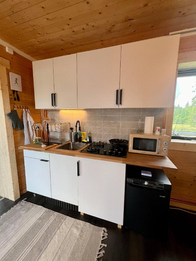 Kitchen, Luxury Off-Grid House, Ovanåker