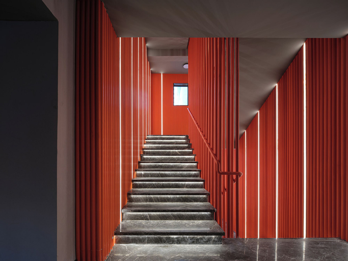 Staircase 2, Jinglai Hotel Jing'an District Store, Shanghai