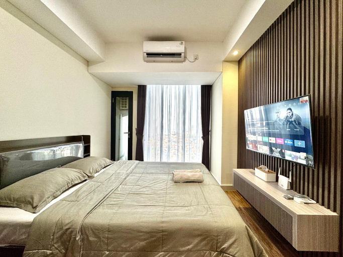 Bedroom 2, Pollux Habibie Apartment Batam Center - Sea View and Netflix, Batam