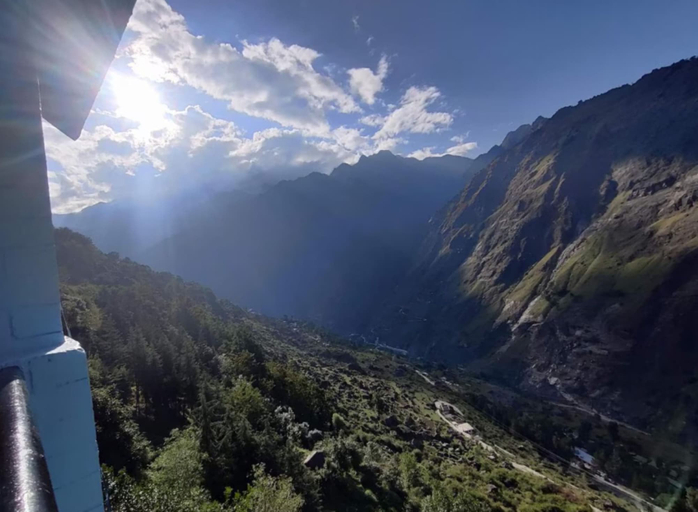 View from property, New Siddharth Hotel Joshimath, Chamoli
