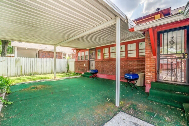 BBQ/picnic area 4, Garland Haven Hideaway Both Units, Shelby