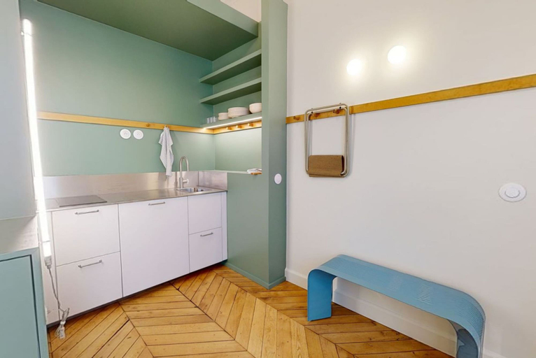 Room 2, Altido Pleasant 1-bed Flat w Shared Courtyard, Paris
