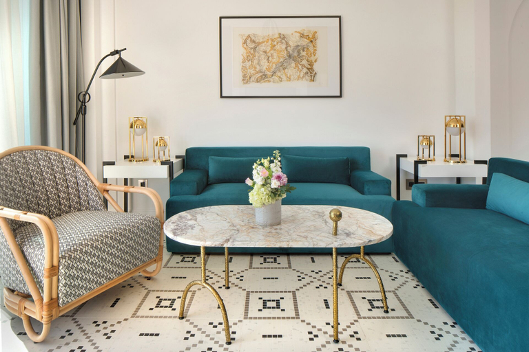 Living area 3, Fairmont Residences La Marina Rabat Sale, Rabat