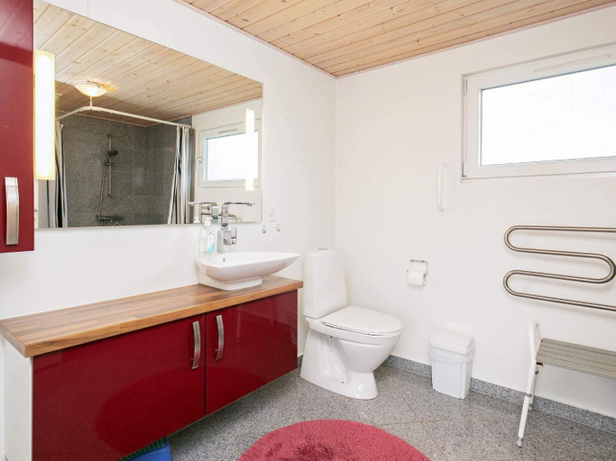 Bathroom 3, Holiday Home with Terrace  Fire Pit, Thisted