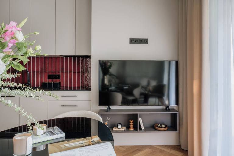 Living room 5, Electra Apartments by StayLab, Kraków City