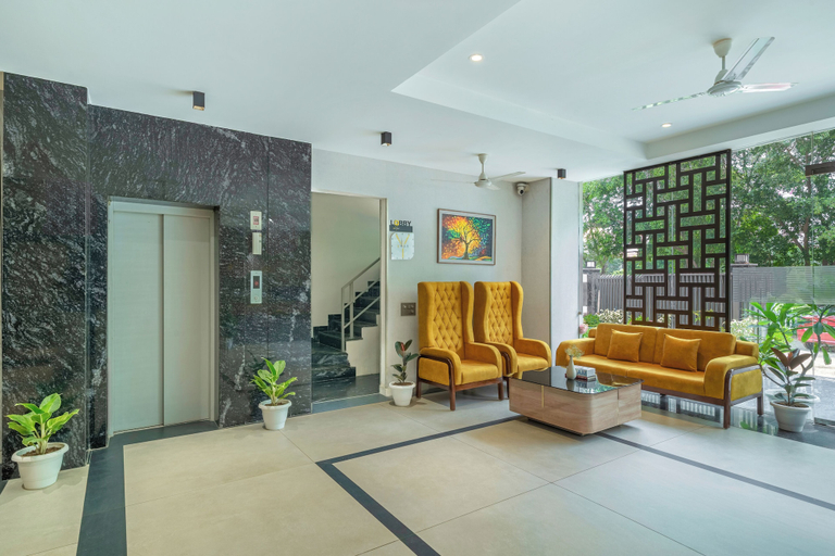 Interior entrance, Lime Tree Hotel & Stays Greater Noida Nearby India Expo Centre & Mart, Gautam Buddha Nagar