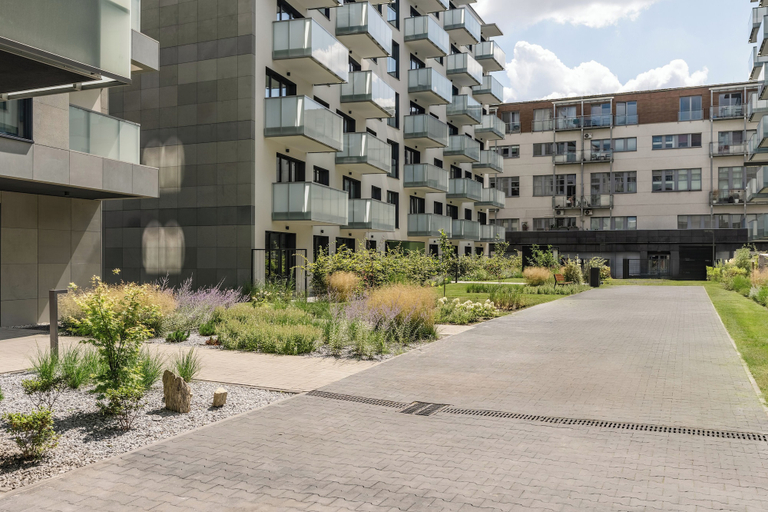 Terrace/patio, Electra Apartments by StayLab, Kraków City