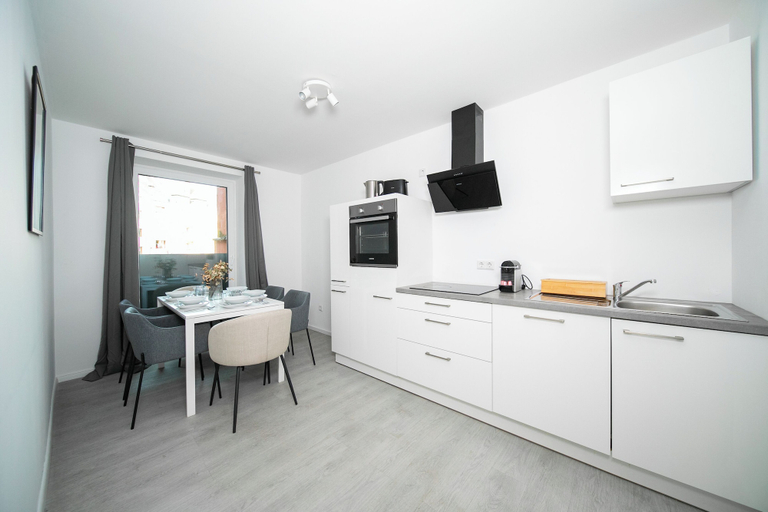 Private kitchen 3, Favorite Stays - Düsseldorf, Düsseldorf