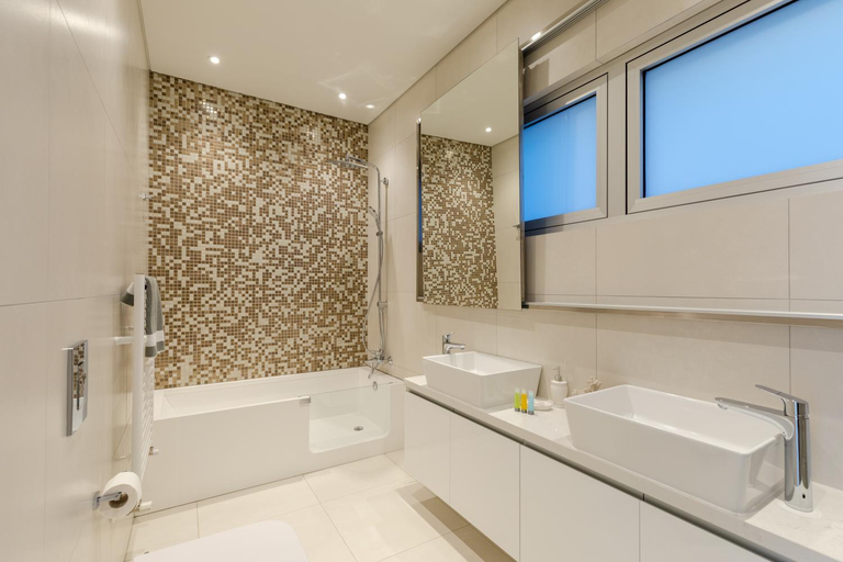 Bathroom, Palace of Mediterranean Beachfront Villa