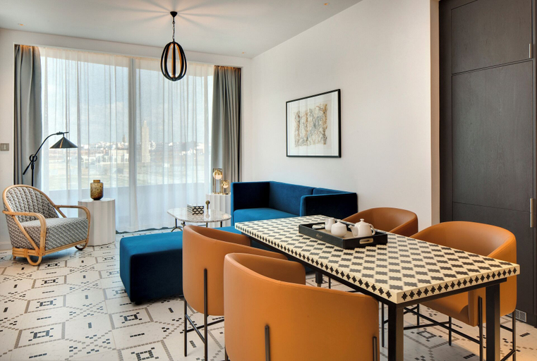 Living area 4, Fairmont Residences La Marina Rabat Sale, Rabat