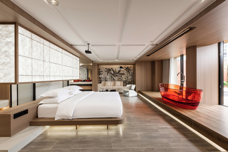 Room 3, Leshan Manfu Hotel, Leshan