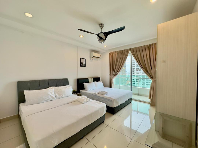 Bedroom 2, Georgetown Modern Mansion One Studio 2 Double Bed, Penang Island