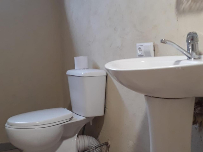 Bathroom, House with panoramic views,central heating, Chokhatauri