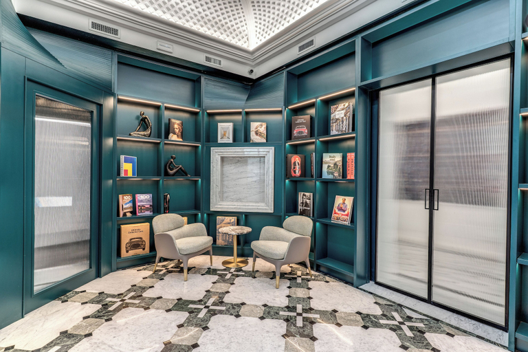 Library 2, The Spotlight Boutique Hotel, Roma