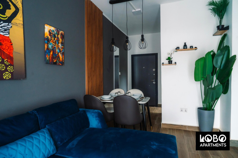 Living area 2, Lobo Apartments complex, Kombo Saint Mary