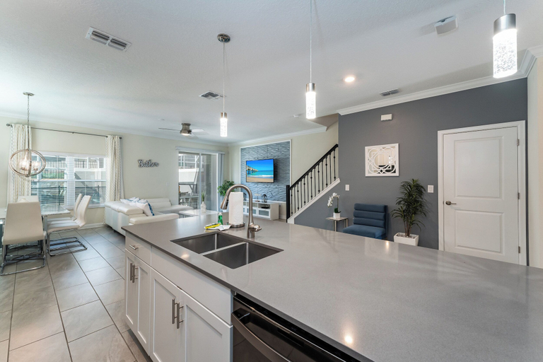 Private kitchen 2, Enchanted 5BR Townhome Disney Fun Awaits, Osceola