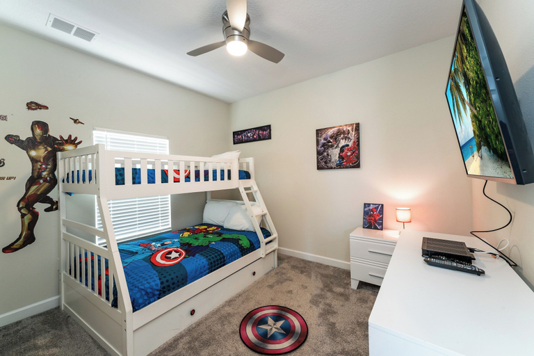 Room 5, Enchanted 5BR Townhome Disney Fun Awaits, Osceola