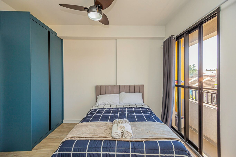 Room 2, Loft com Smart Lock e Varanda no Bresser, São Paulo