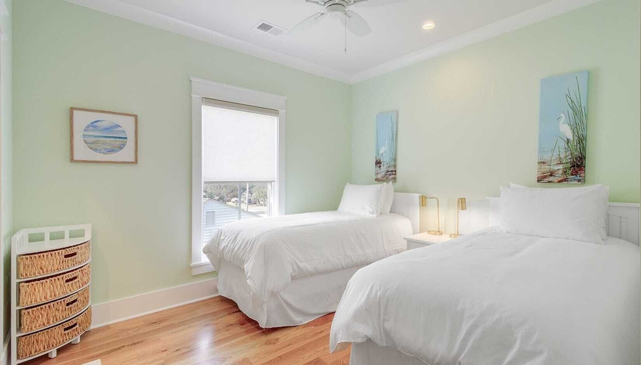 Bedroom 3, 616 Carolina Boulevard by Avantstay Ocean Views From Decks, Charleston