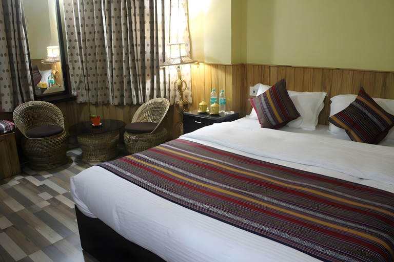 Bedroom, Hotel Miknaon Inn, Darjiling
