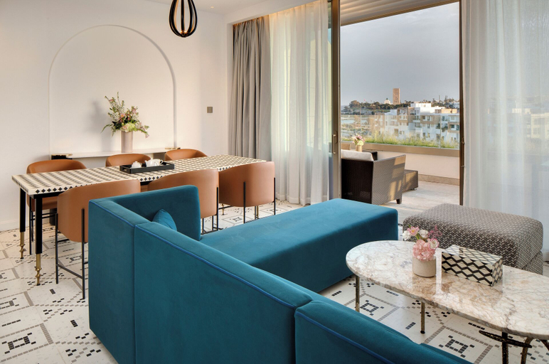 Living area 5, Fairmont Residences La Marina Rabat Sale, Rabat