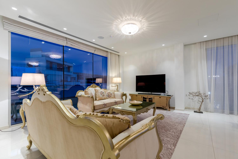 Bedroom, Palace of Mediterranean Beachfront Villa