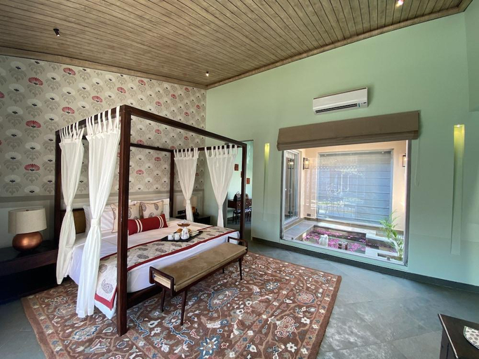 Bedroom 3, Brij Bageecha, Kukas | Private Villas with Plunge Pools, Jaipur