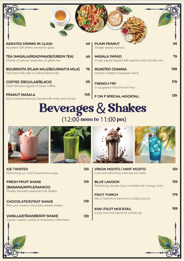 Food & Drinks 2, Vrindavan suites, Mathura