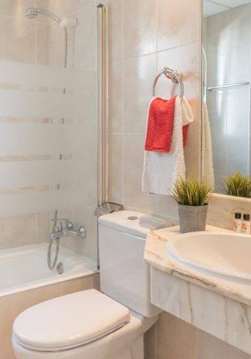 Bathroom 5, Hotel Marina Parc by MIJ - All Inclusive, Baleares