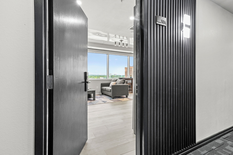 Living area 4, Reese Tower, Tulsa
