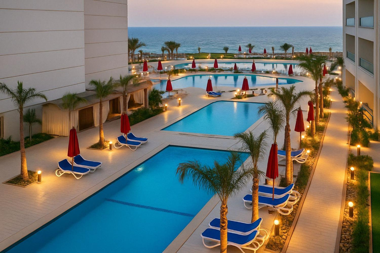 Sport & Beauty 2, Luxurious Chalet in Porto Said with Beachfront Views, Al-Manasrah