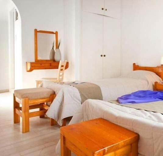 Bedroom 2, Dimitra Pension, South Aegean