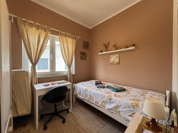 Bedroom 3, Two-Bedroom Apartment with Sea View Artmare, Preko