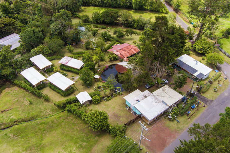 Aerial view 5, Blue Morpho Lodge, Valverde Vega