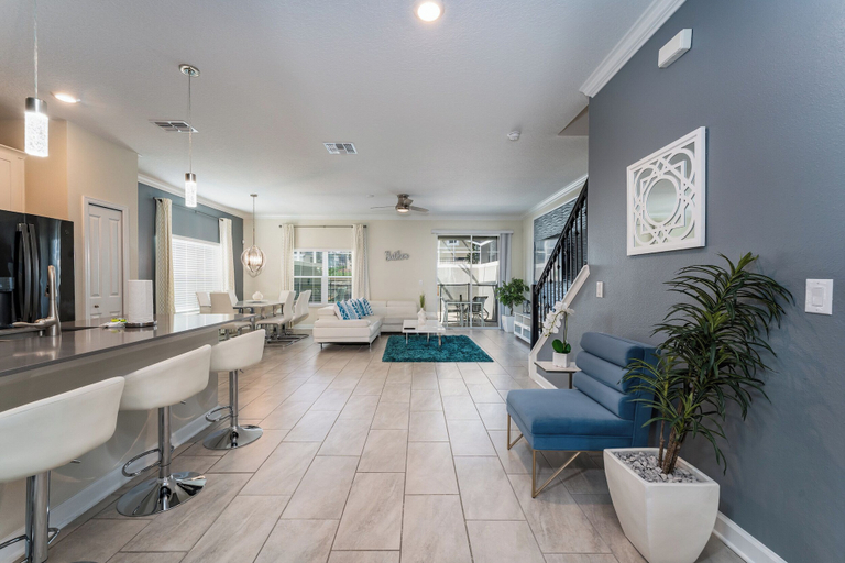 Living area 3, Enchanted 5BR Townhome Disney Fun Awaits, Osceola