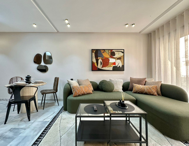 Living area 4, NESK STAY MAARIF, Casablanca