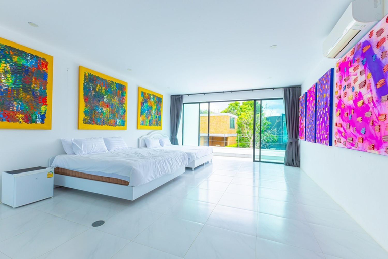 Bedroom 2, Art by Yui House, Pak Chong
