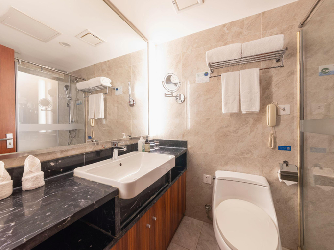 Bathroom 3, Golden Harbor Hotel, Beijing