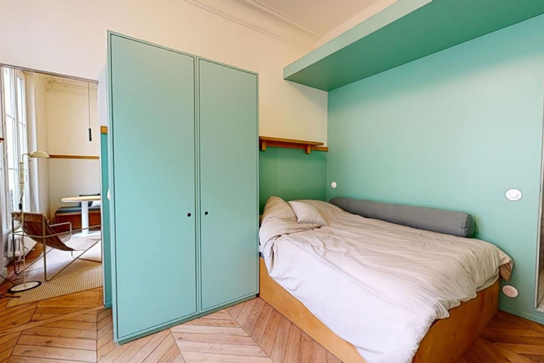 Room 2, Altido Pleasant 1-bed Flat w Shared Courtyard, Paris