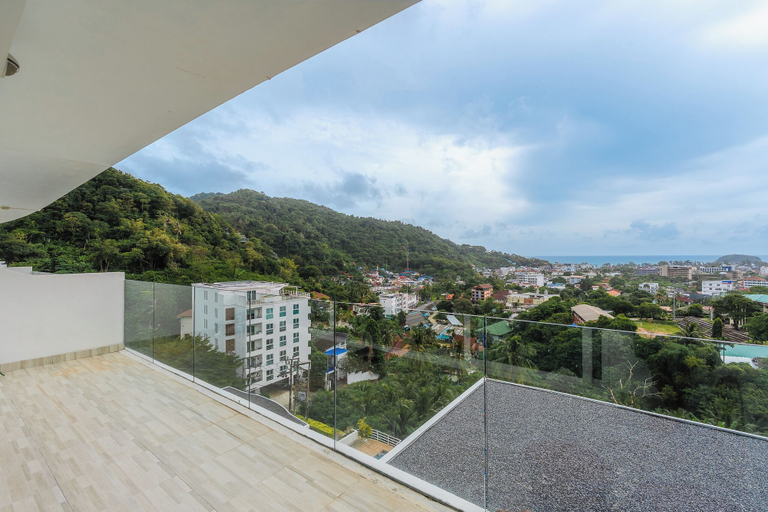 Balcony, Sea View 2BR Condo Prime Location C236, Pulau Phuket